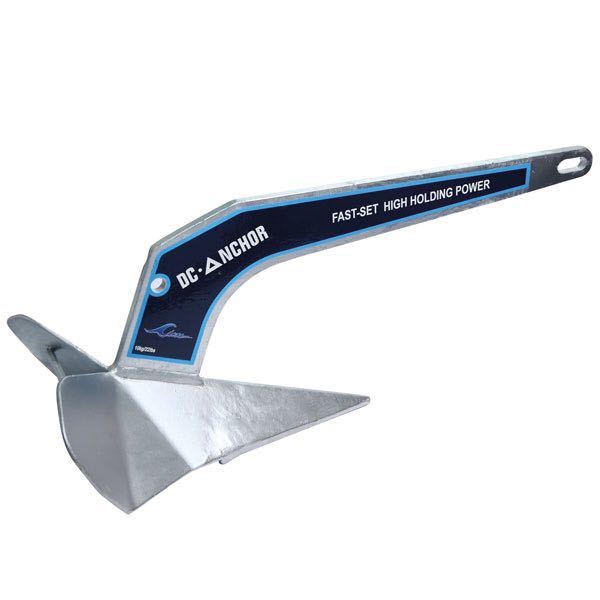 DC - Delta anker 40 kg galvaniseret - til både 21-24m