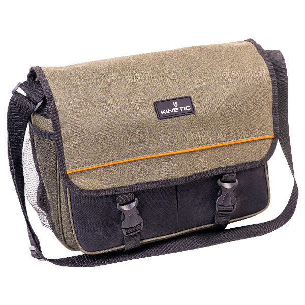 Kinetic fiske taske med 3 bokse 34x11x30cm