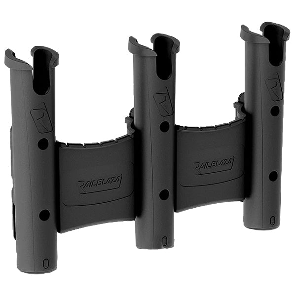 Railblaza RodStow fiskestangsholder Triple med Caddy sort