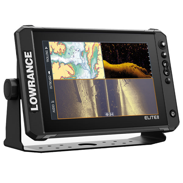 Lowrance Elite FS 10 med 3-i-1 transducer