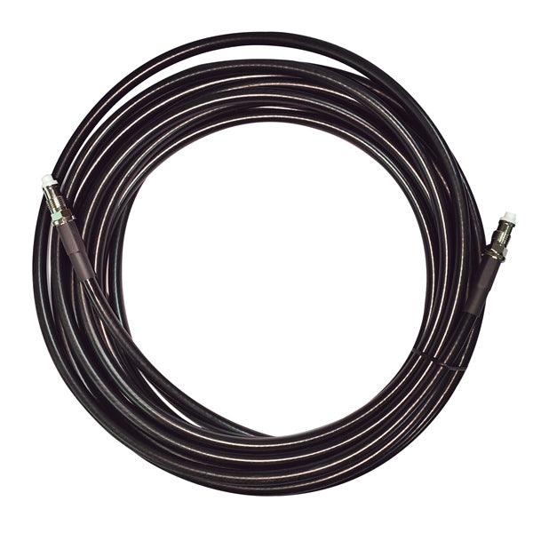 1852 VHF kabel sort RG-8X low loss med FME stik - 6m