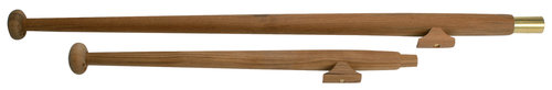 Roca Flagspil i teak 45cm Bøsning 24,6mm