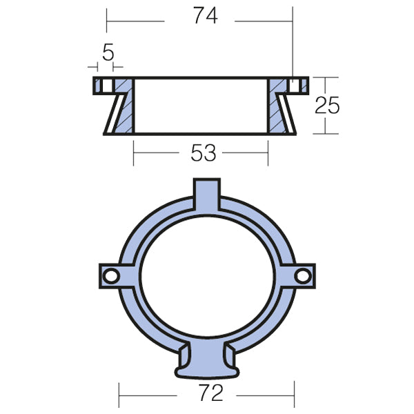 Tecnoseal Zinkanode mercruiser alpha one