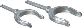 Åregaffel 2 1/4 galvaniseret, Pin Ø 14mm
