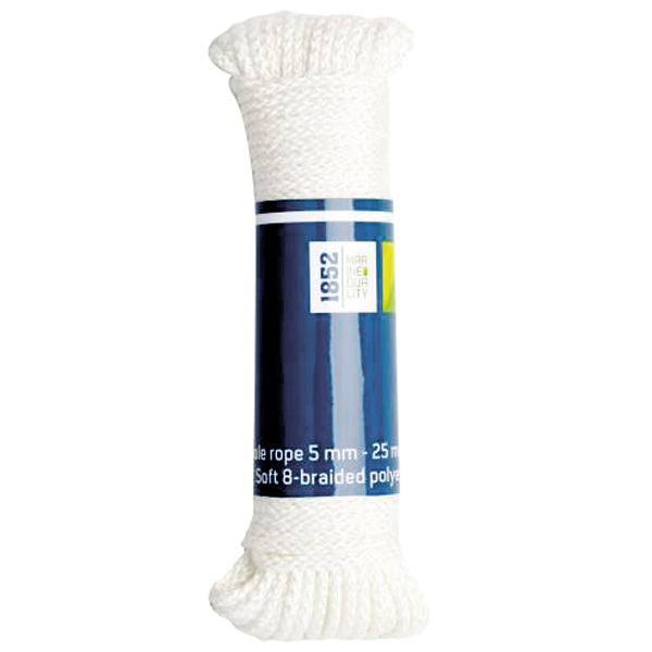 1852 Flagline Ø5mm 25M blød 8-flettet polyester