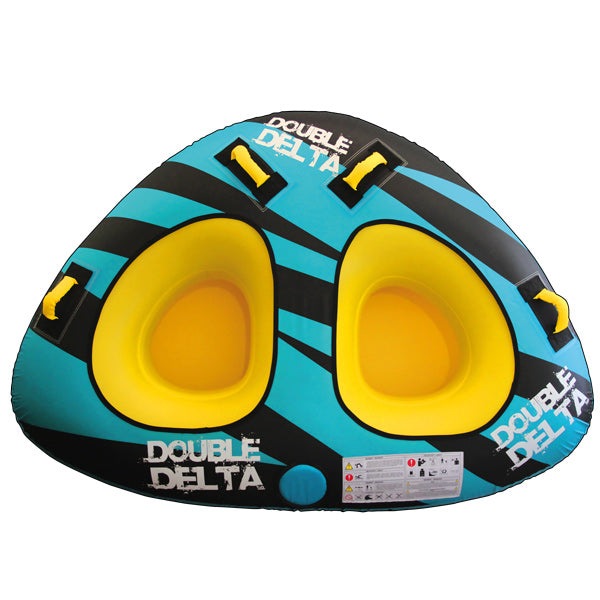Tube Double Delta, bredde 152 cm 2 personer