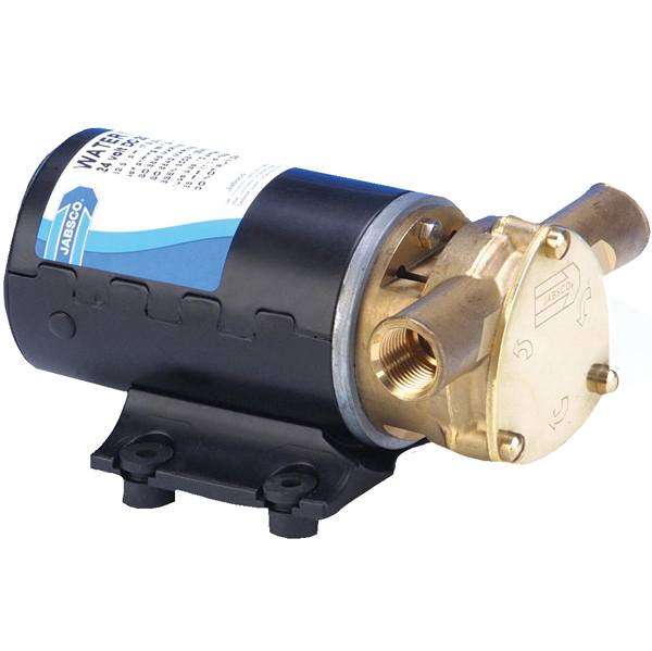 Jabsco spule/lænsepumpe "water puppy" 12V 32lpm