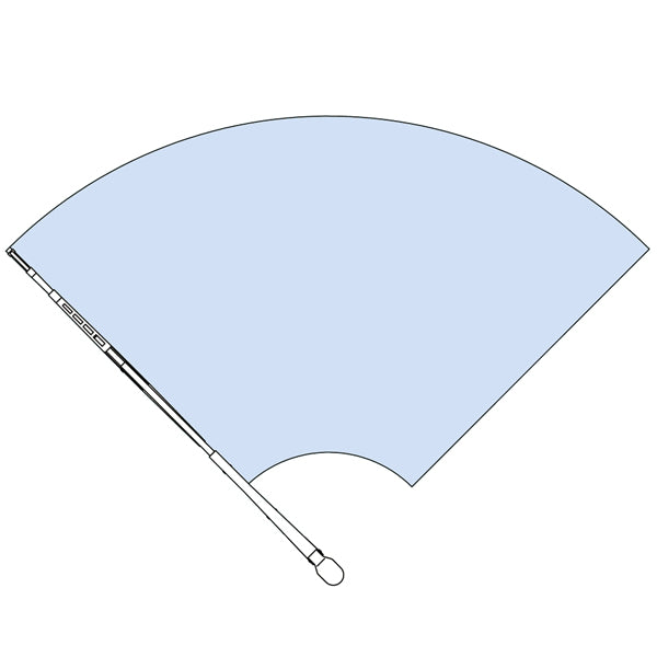 Roca W12 viskerarm sort 319-458mm