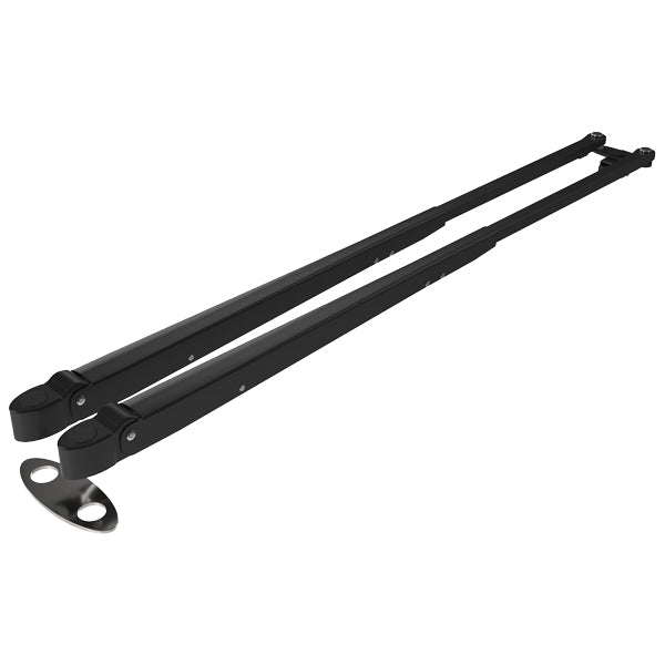 Roca parallearm W38 470-750mm sort