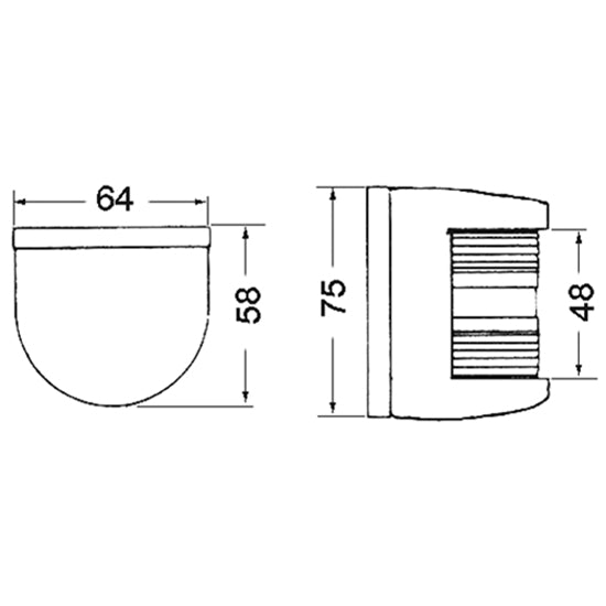 Lanterne agterlanterne RF 316