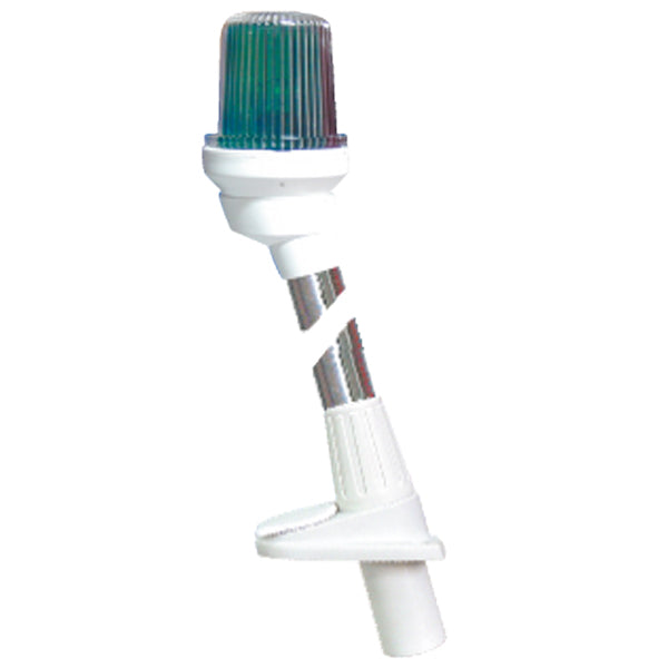 Lalizas Lanternemast aftagelig 3-farvet 12V 10W 2nm 540mm hvid