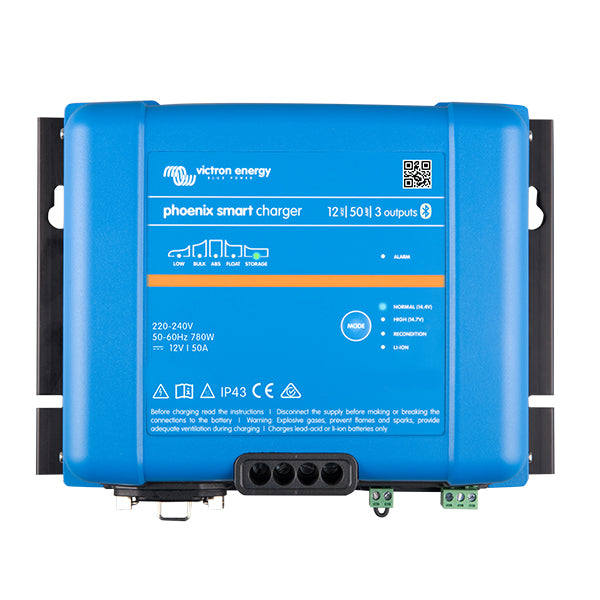 Victron Phoenix Smart IP43 lader 12V 50A(3) husk 1250856