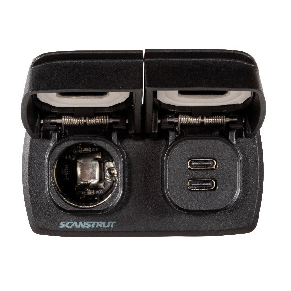 ScanStrut Flip-Pro Multi - Dual USB-C & 12V strømudtag