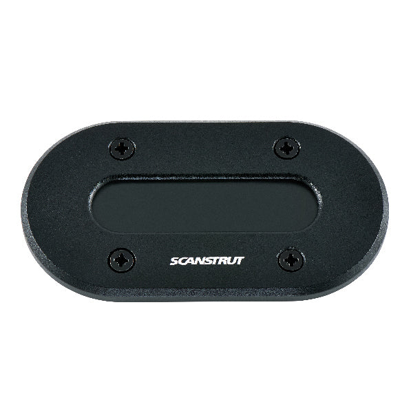 Scanstrut Dæksgennemføring lavprofil, <15mm, sort