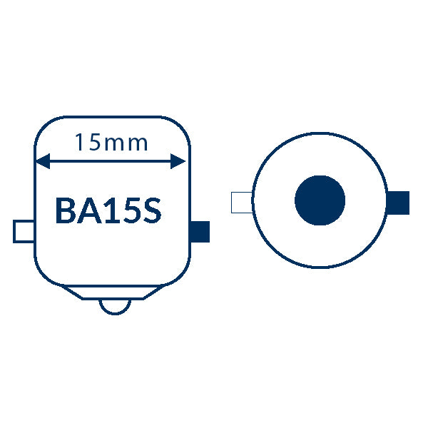 Nautecled pære Ba15S 10-35Vdc 1,6/15W dimmable