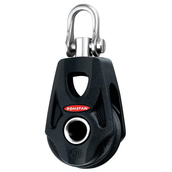 Ronstan serie 30 orbit enkeltblok med svivl & nylatron skive