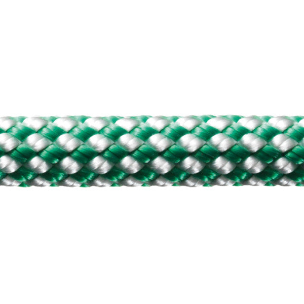 Robline Dinghy Control, 5mm Hvid/Grøn - 1 mtr