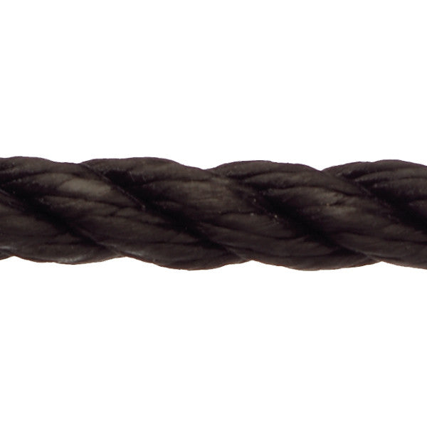 Robline Cormoran Fortøjningsline, 10mm Sort - 1 mtr