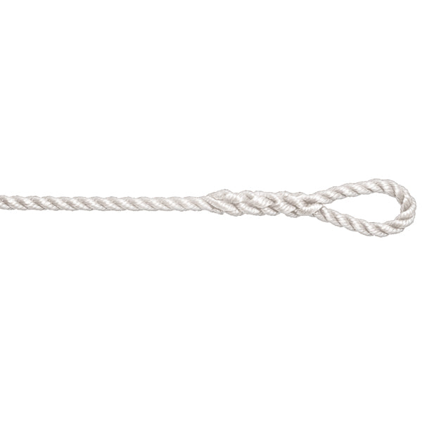 Robline Twisted fenderline 8mm fortøjning 40mm Hvid 2m