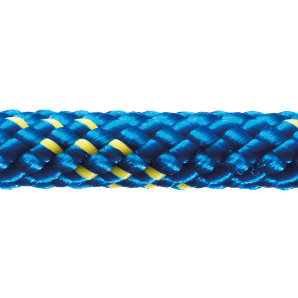 Robline Dinghy Light, 6mm Blå/Gul - 1 mtr