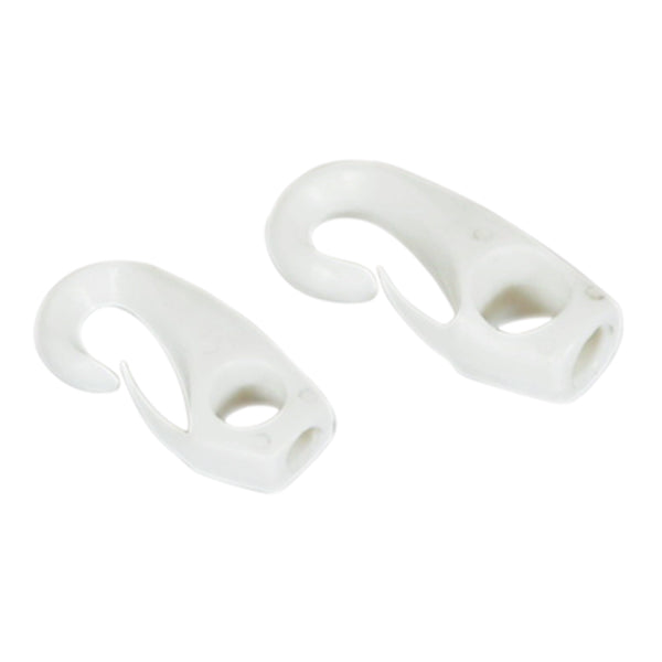 Nylonkrog hvid 4mm 4stk