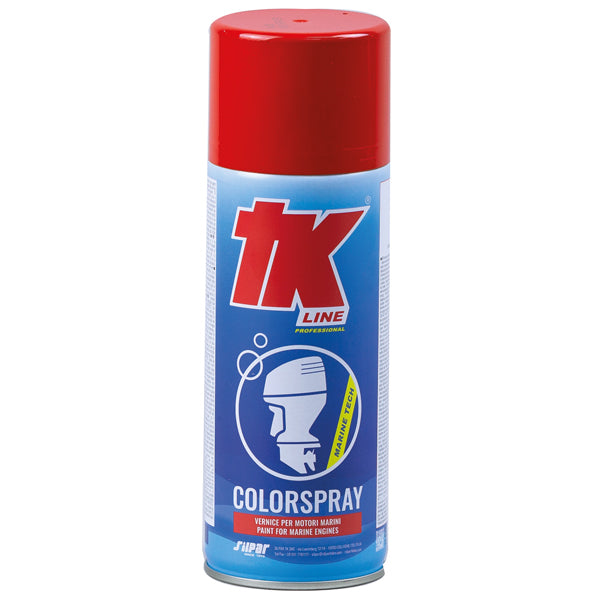 TK spraymaling Volvo rød