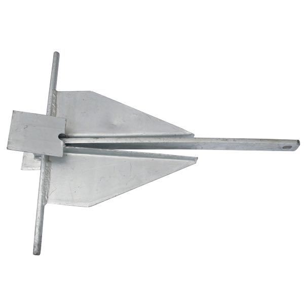 Anker Danforth type hdg galvaniseret 10 kg