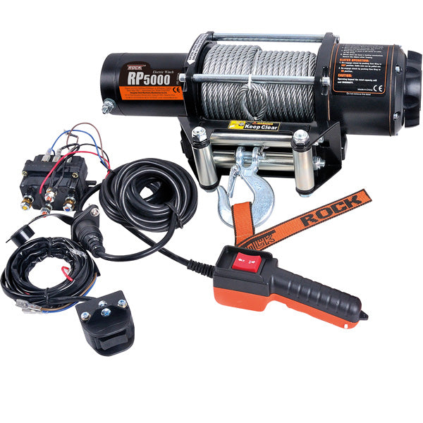 Rock RP5000 el-trailerspil 12 Vdc 3,8HK (2,8Kw) 2268 kg