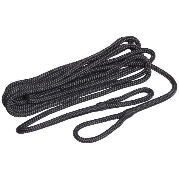 Robline fenderline flettet 2pak sort 10mm x 2m
