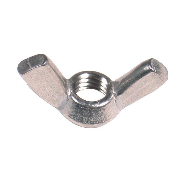 Vingemøtrik 4mm A4 DIN 315 4 stk.