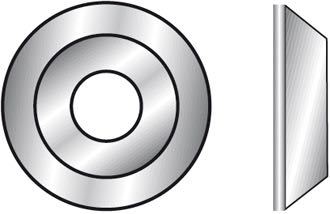 Pynteskive 6,4mm A4 3 stk. 