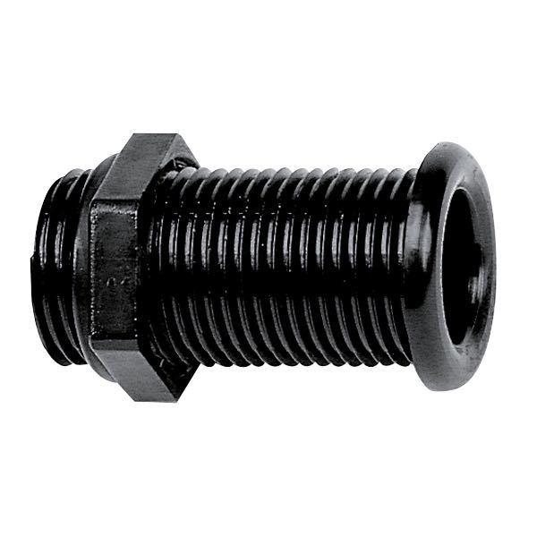 Lænsegennemføring hvid,l-155mm udvendig ø: 39mm ind. ø: 25mm