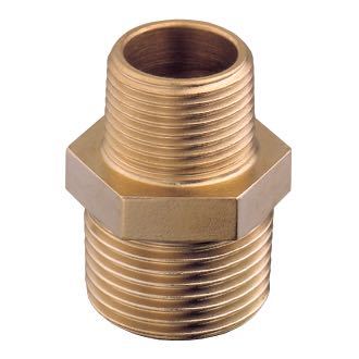Guidi Brystnippel u/u gev 3/8- 1/4"