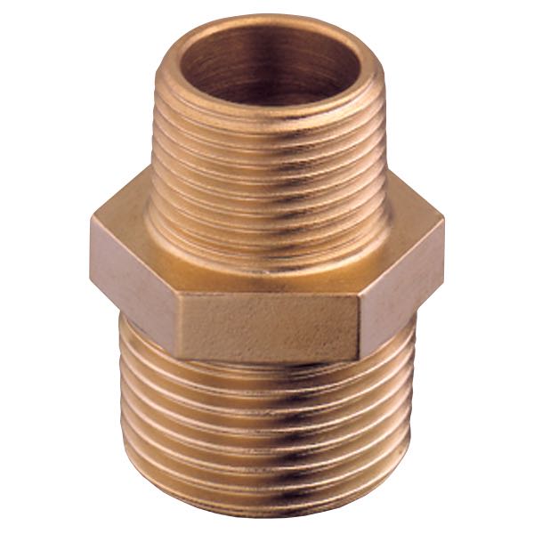 Guidi Brystnippel 1" - 3/4" bronze