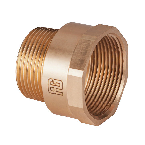 Guidi spidsmuffe 1 1/4 - 1" bronze