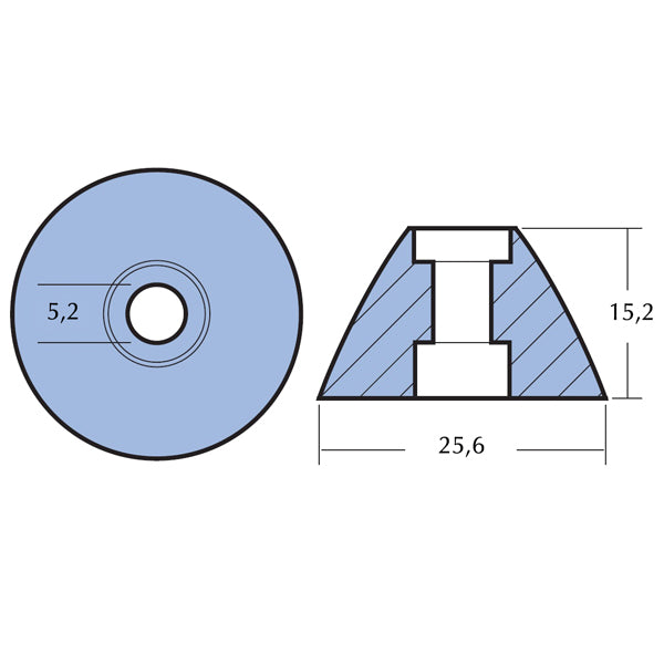 Tecnoseal Zink sidepower (31180a) sp30/40, se30/40