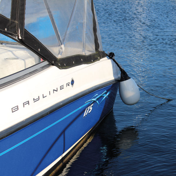 Dan-Fender 814 single øje marineblå med sort top