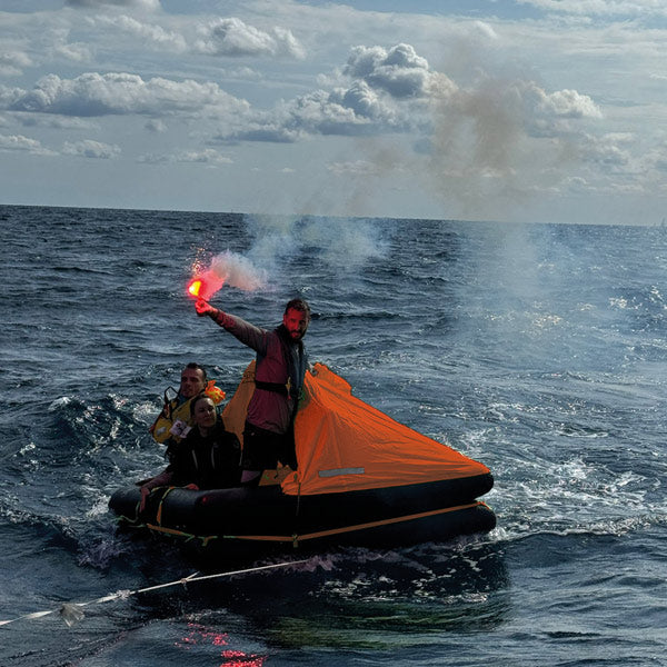 HERO Redningsflåde YACHT cylindrisk 8 personer SOLAS A