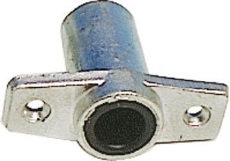 Åregaffel holder 2 1/4" f/nedfælling alu-lukket, Hul Ø 16,8mm