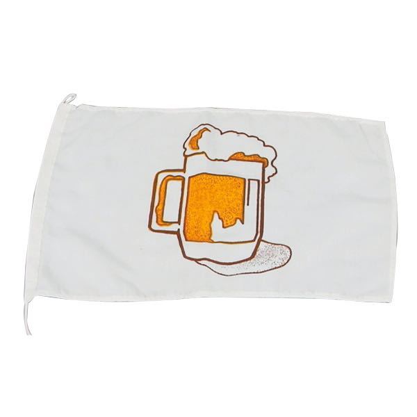 1852 Humør-flag øl-flag 30x45cm