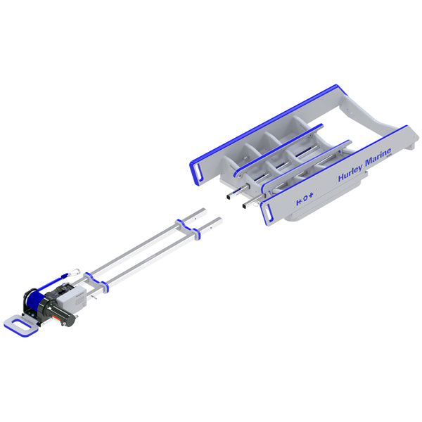 Hurley Davit H3O+ Electric winch, Max 328kg
