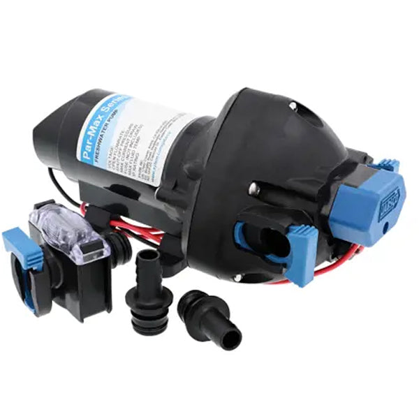 Jabsco par-max 2.9 trykvandspumpe 12v 2,8bar, 11ltr/min