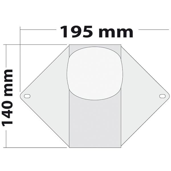 Toplanterne/halogen dækslys 10W