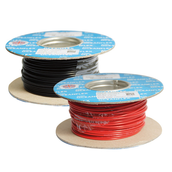 Oceanflex marinekabel fortinnet rød 10.0mm2 30m