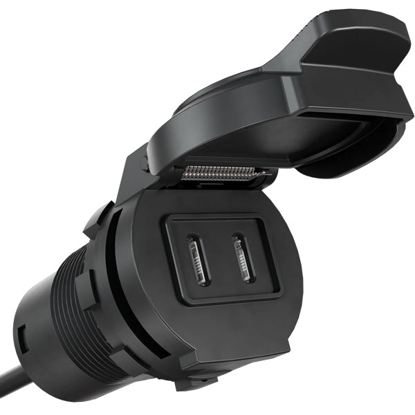 AquaAmp dobbelt USB-C udtag 10-24V 10W