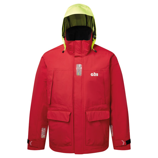Gill OS34J Coastal jakke rød str. S