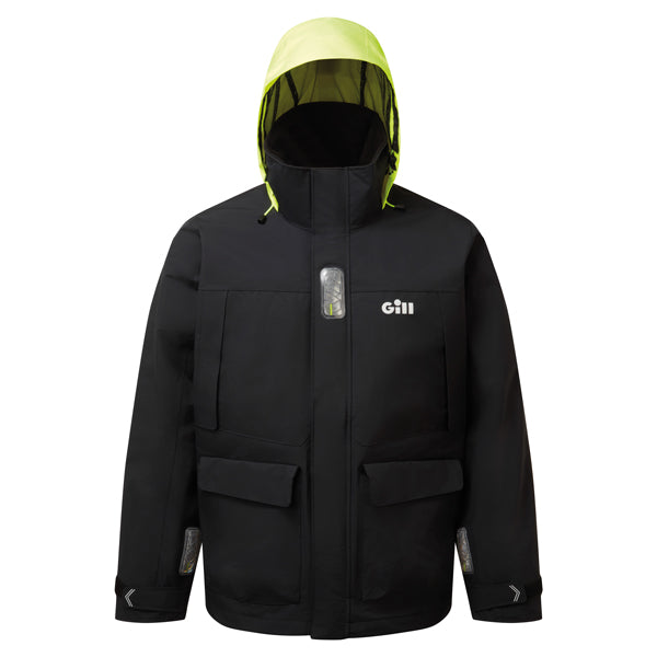 Gill OS34J Coastal jakke sort str. M