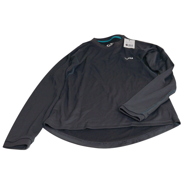 Gill 1275 første lag dame lang t-shirt gill grafit str 14