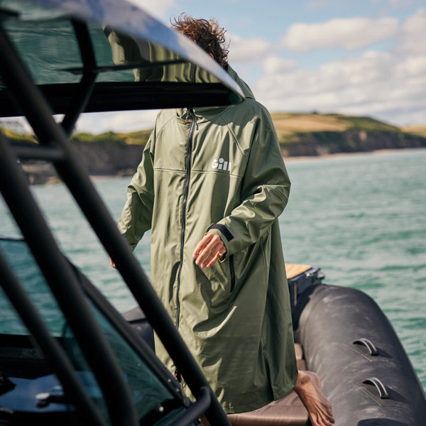 Gill 5024 Aqua Parka jakke grøn str. M