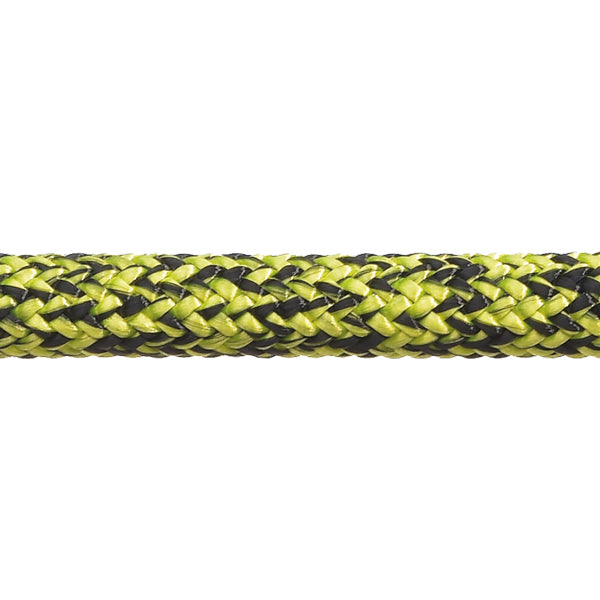 Robline Admiral 7000 Dyneema fald, 6mm Sort/Gul - 1 mtr